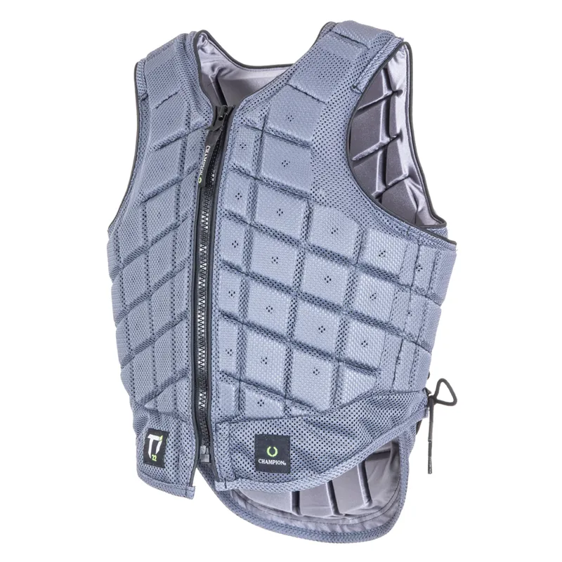 Champion Titanium Ti22 Childrens/Youth Body Protector - Gunmetal Grey