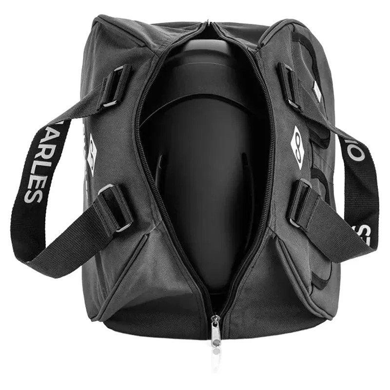 Charles Owen Compact Hat Bag - Black-5