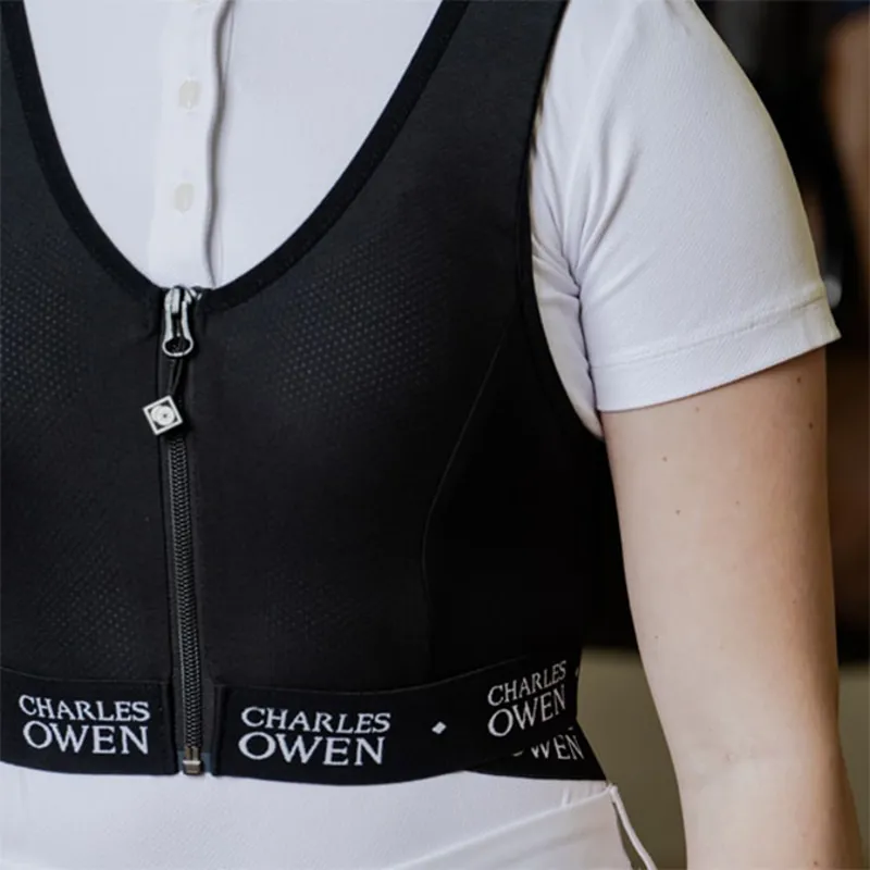 Charles Owen Shadow Junior Back Protector - Black-7