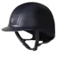 Charles Owen Ayr8 Plus Leather Look Riding Hat - Navy/Navy