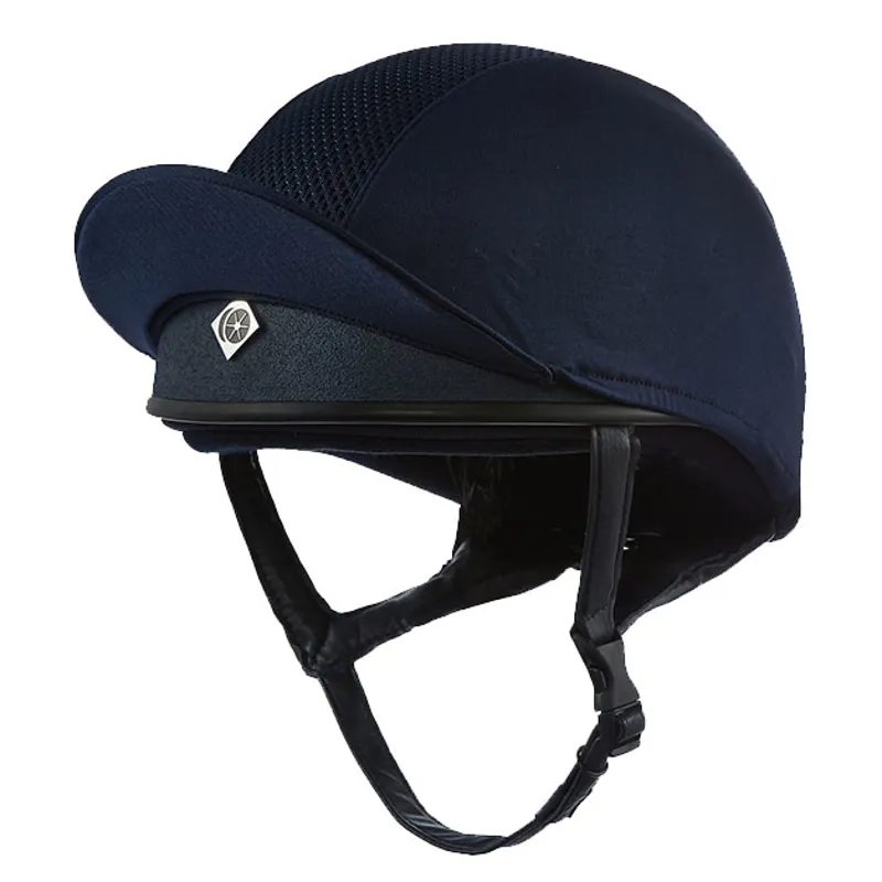 Charles Owen Pro II Plus Skull Riding Hat - Navy