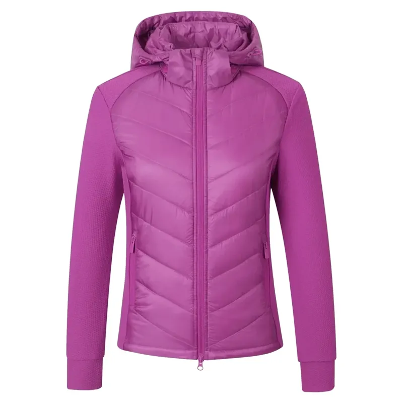 Covalliero Combi Womens Hybrid Jacket - Light Berry
