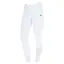 Covalliero Summer Full Grip Junior Riding Tights - White