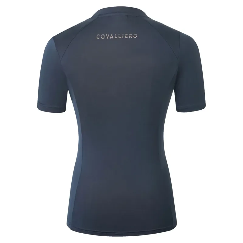 Covalliero Sporty Womens Tee - Dark Navy-1