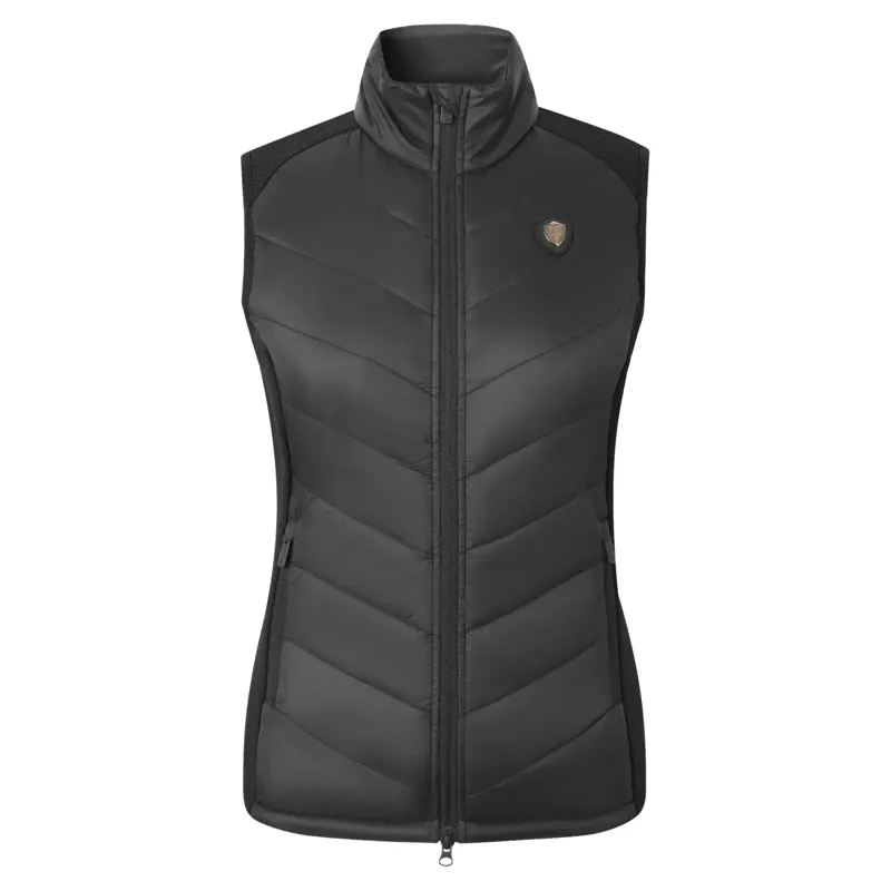 Covalliero Combi Womens Quilted Gilet - Black