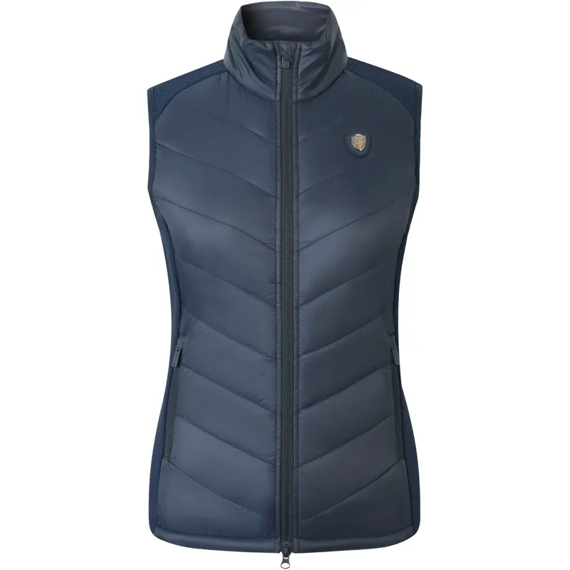 Covalliero Combi Womens Quilted Gilet - Dark Navy