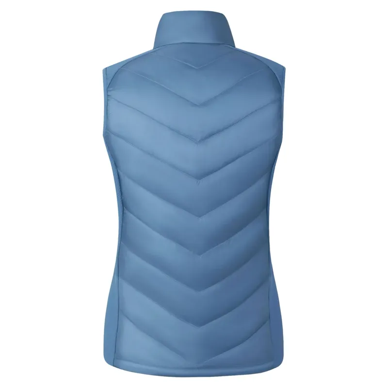 Covalliero Combi Womens Quilted Gilet - Smoked Blue-1