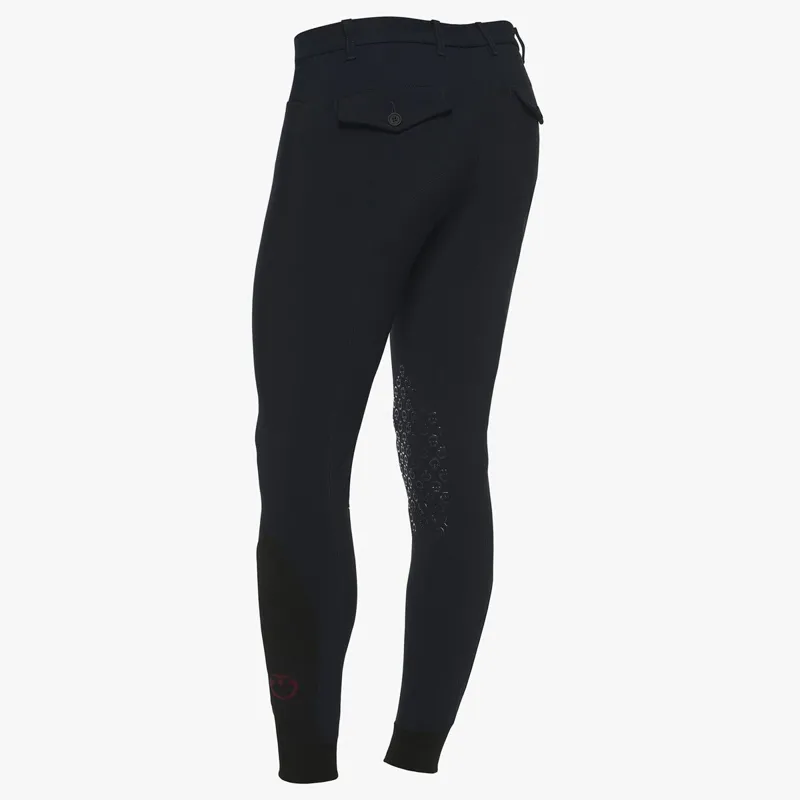 Cavalleria Toscana New Grip System Knee Grip Mens Breeches - Black-1
