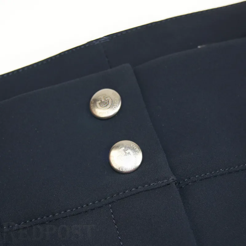 Cavalleria Toscana American Knee Grip Ladies Breeches - Navy-3