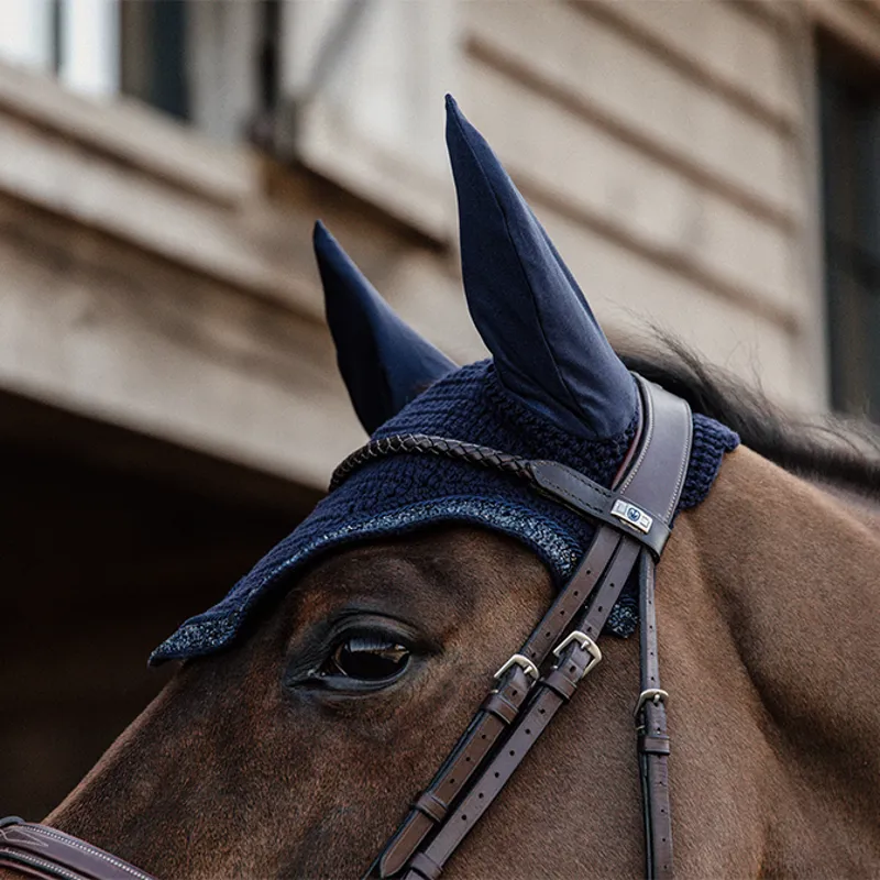 Kentucky Wellington Glitter Stone Fly Veil - Dark Navy-3
