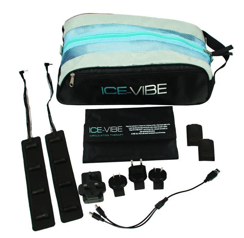 Horseware Ice-Vibe V1 Boots - Black/Aqua-1