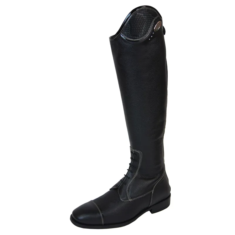 DeNiro Salentino Regal Laced Tall Riding Boots - Quick Black/Black