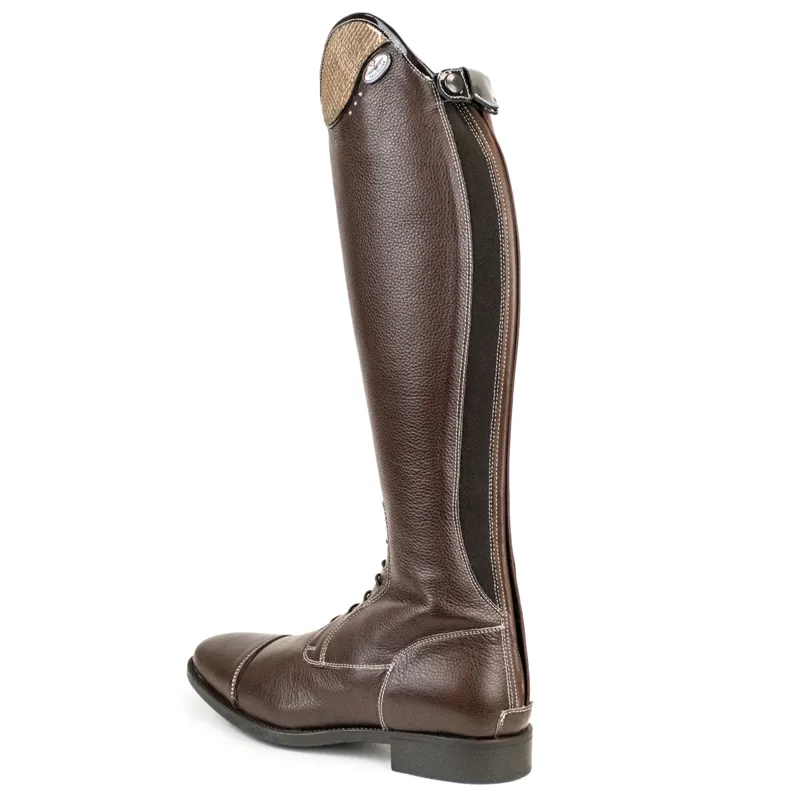 DeNiro Salentino Regal Laced Tall Riding Boots - Quick Brown/Brown-3