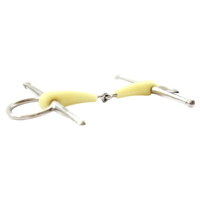 Dever Apple Mouth Single Jointed Full Cheek Snaffle Bit-1