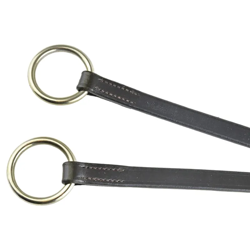 Dever Ascot Lined Running Martingale Attachment - Black-2