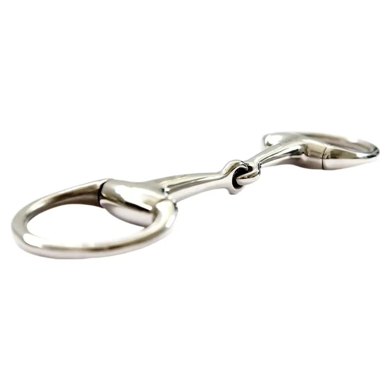 Dever Single Jointed Eggbutt Bradoon Eggbutt Snaffle Bit-1