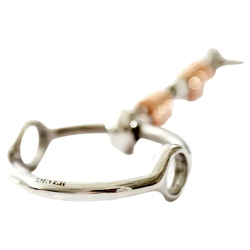 Dever Copper Roller Single Jointed Gag Bit -1