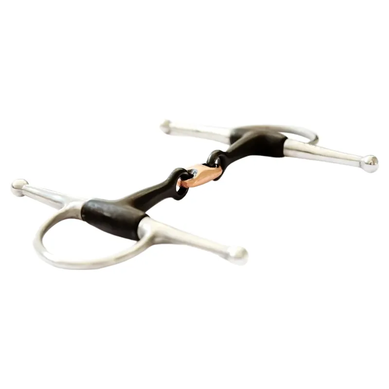 Dever Sweet Iron Copper Lozenge Full Cheek Snaffle Bit -1