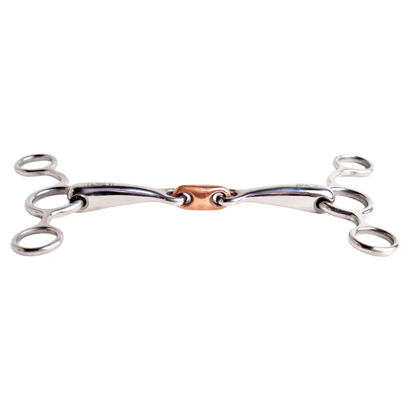 Dever Copper Lozenge Tom Thumb Gag Bit -1
