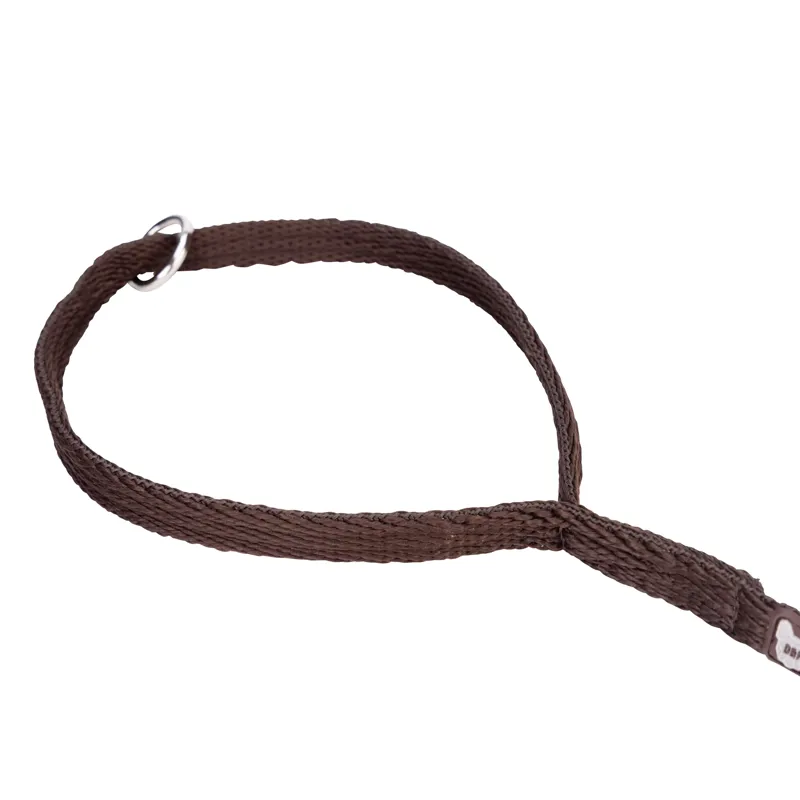 Digby and Fox Cushion Web Lead - Brown-5