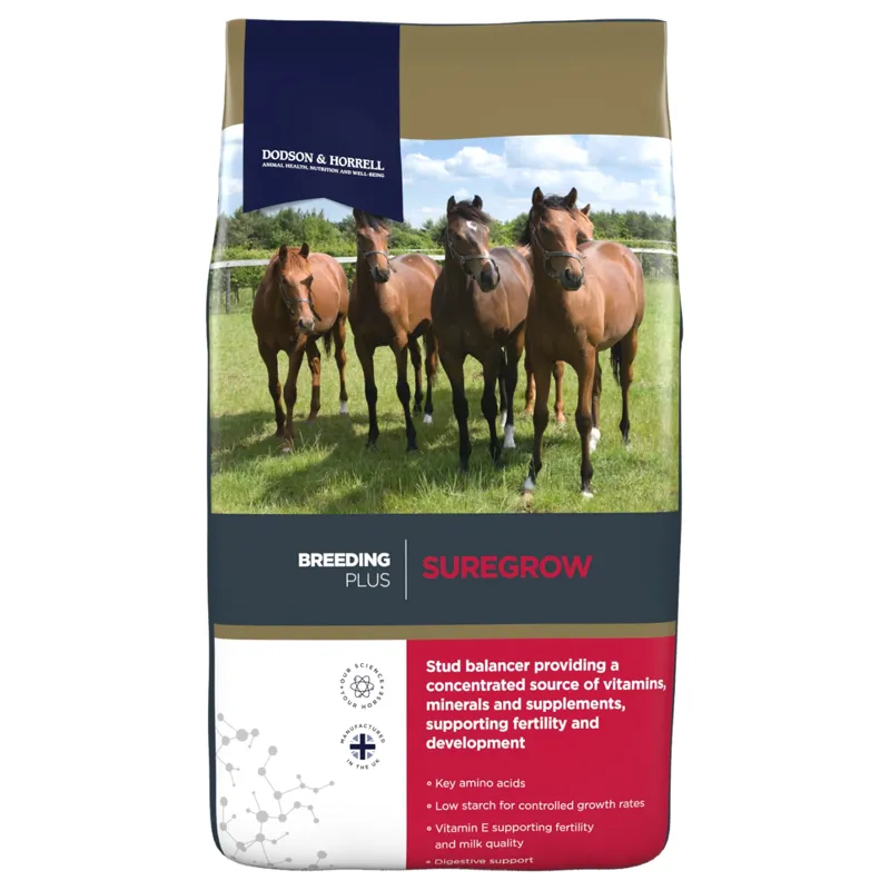 Dodson and Horrell Suregrow Horse Feed - 20kg