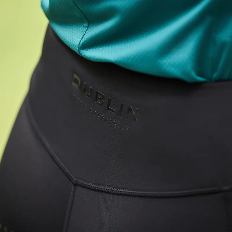 Dublin Everyday Full Grip Womens Riding Tights - Black-7