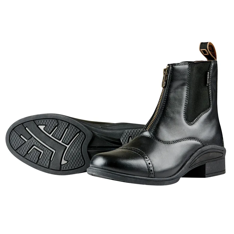 Dublin Altitude Zip Childs Paddock Boots - Black