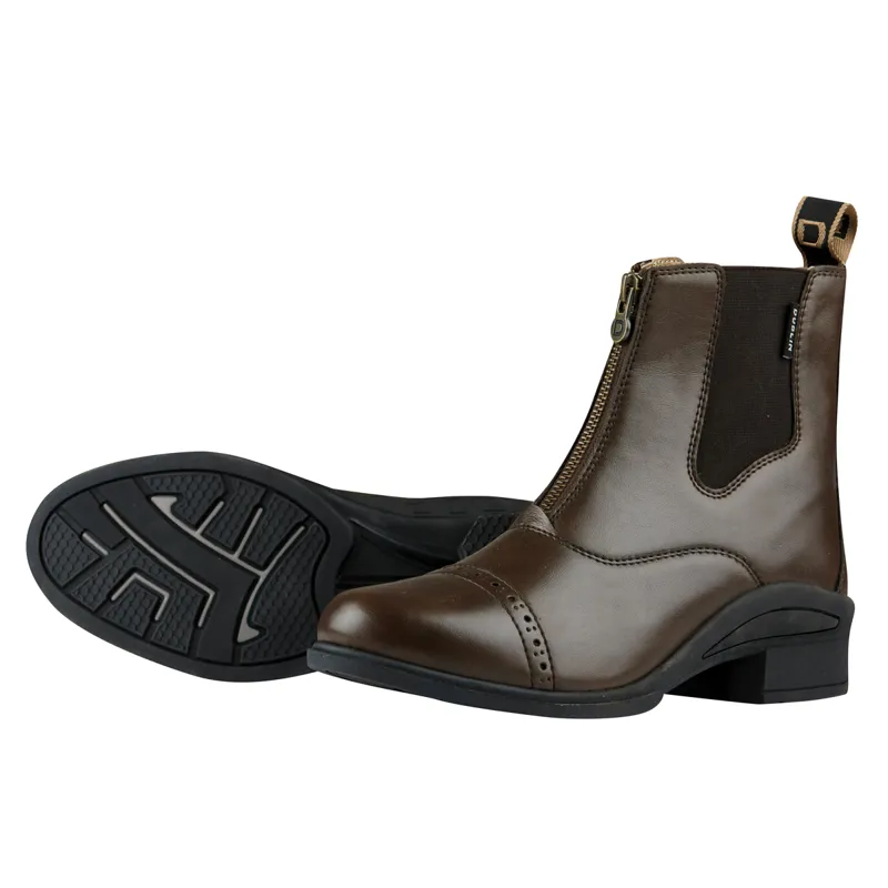 Dublin Altitude Zip Childs Paddock Boots - Brown