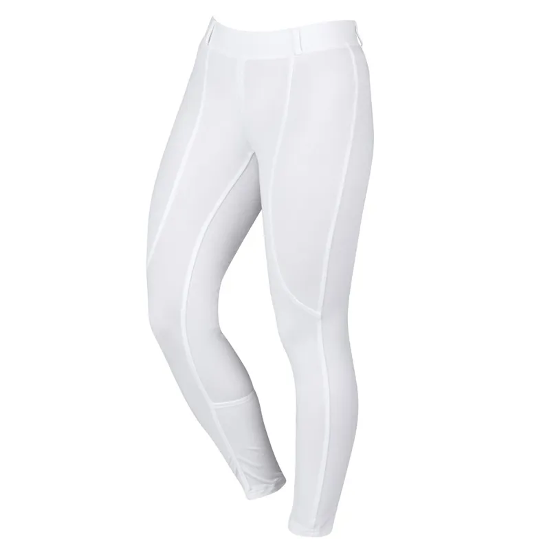 Dublin Performance Cool-It Gel Full Seat Riding Tights - White - UK18