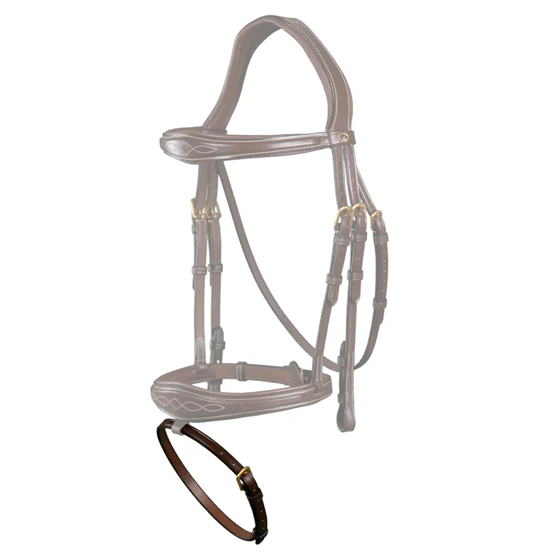 Dy'on D Collection 1/2 inch Flash Strap - Brown