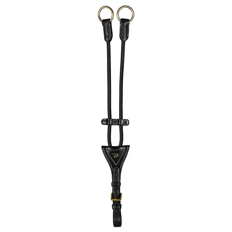Dy'on D Collection Elastic Running Martingale Attachment - Black