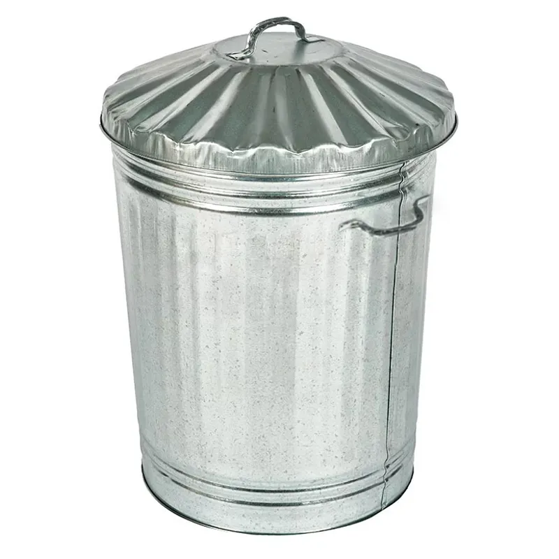 Earlswood Heavy Duty 85lt Metal Dustbin with Lid
