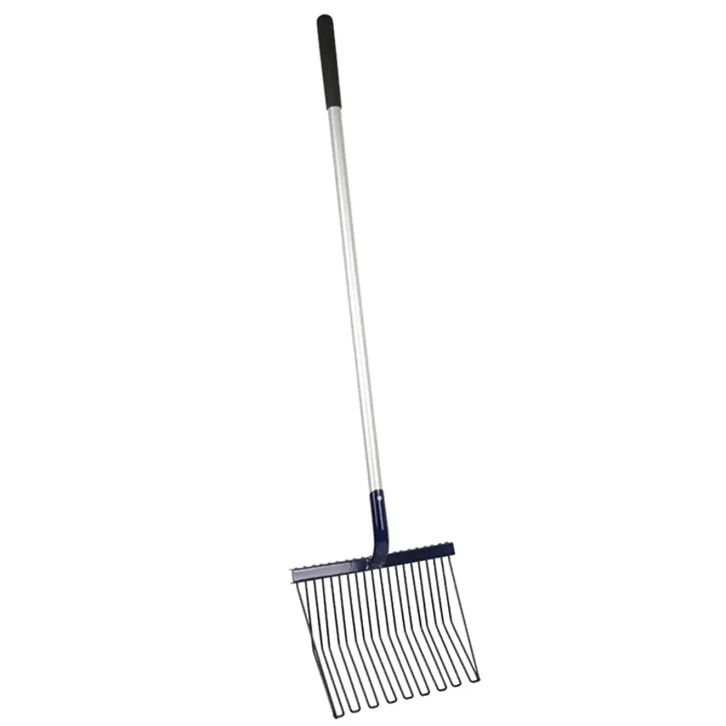 Eazitools Matt Long Handle Fork - Navy