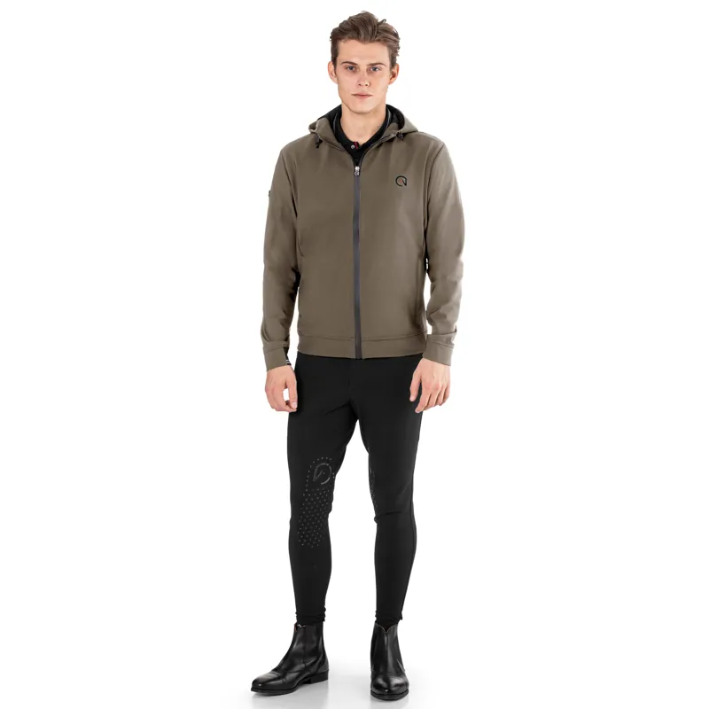 EGO7 Mens Full Zip Hoodie Jacket - Turtledove-1