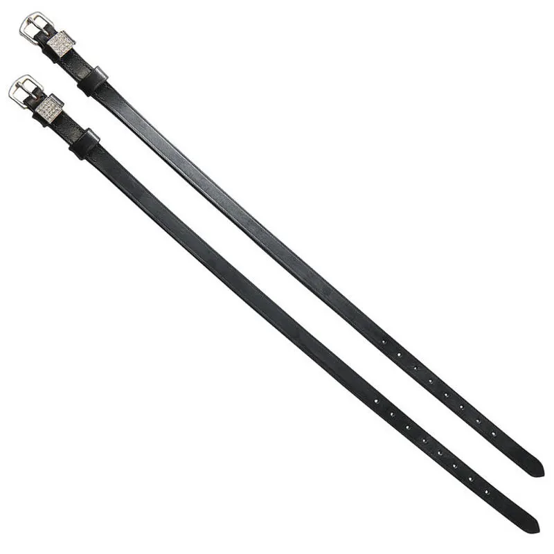 Norton Pro Square Spur Straps - Black
