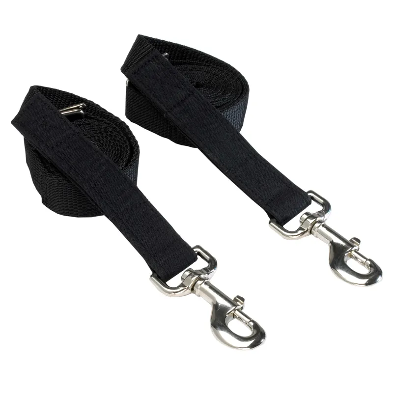 Elico Elasticated Side Reins - Black