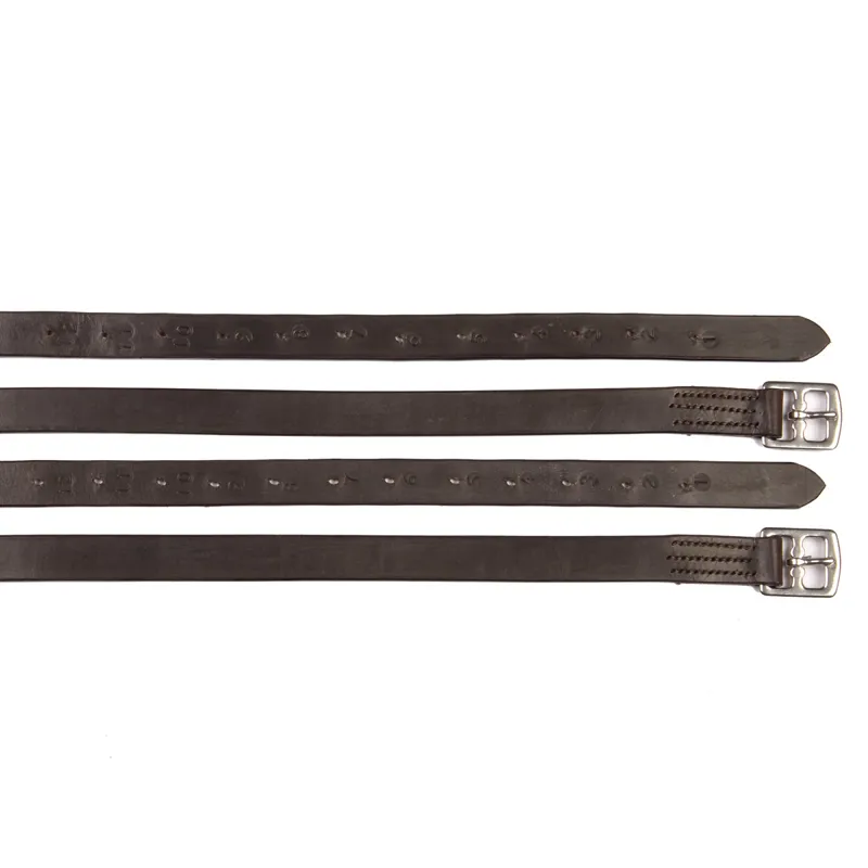 Elico Youth Stirrup Leathers - Brown