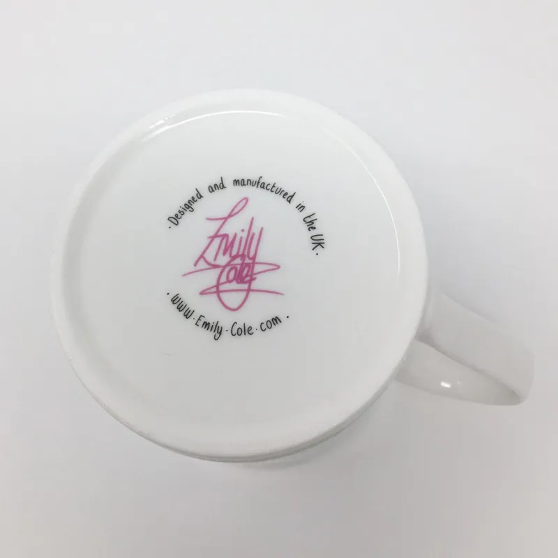 Emily Cole Fine Bone China Mug - Cow Pony-2