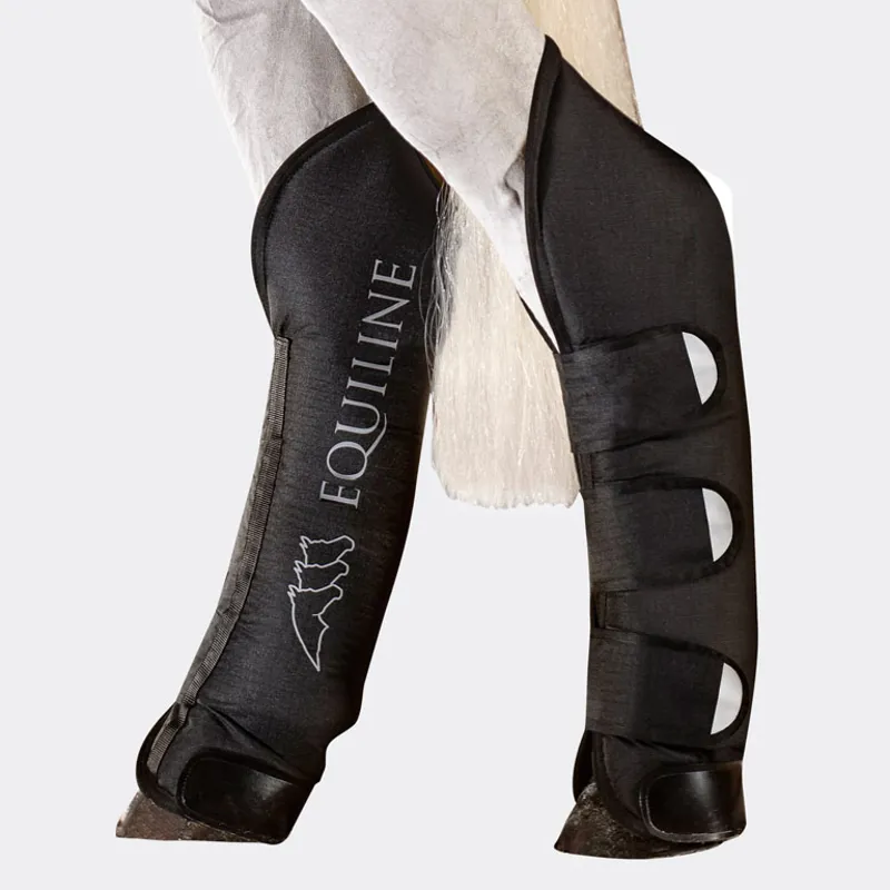 Equiline Rex Travel Boots - Black