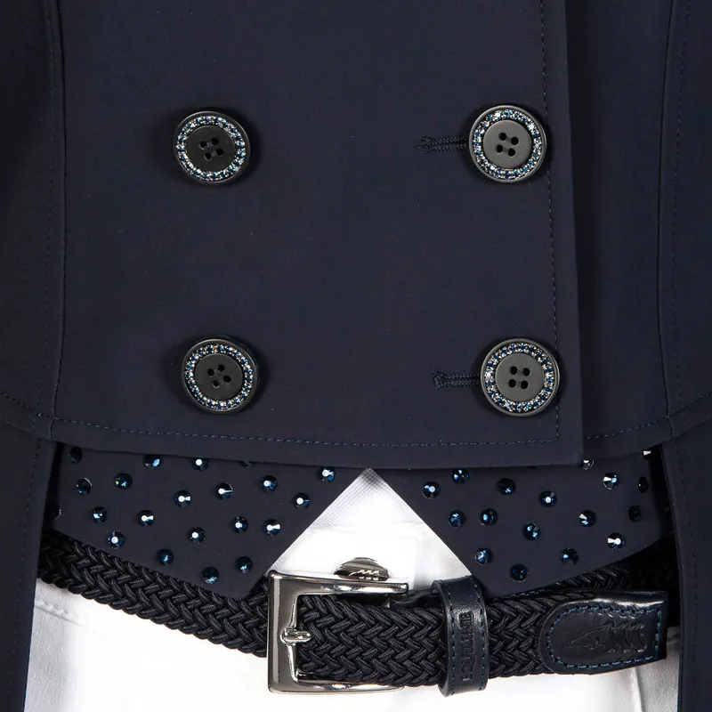 Equiline Marilyn Ladies Competition Tail Coat - Blue-3