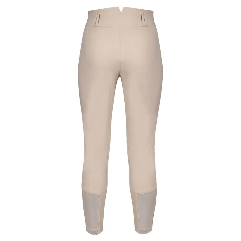 Equetech Foxhunter Hybrid Knee Patch Womens Winter Breeches - Beige-1