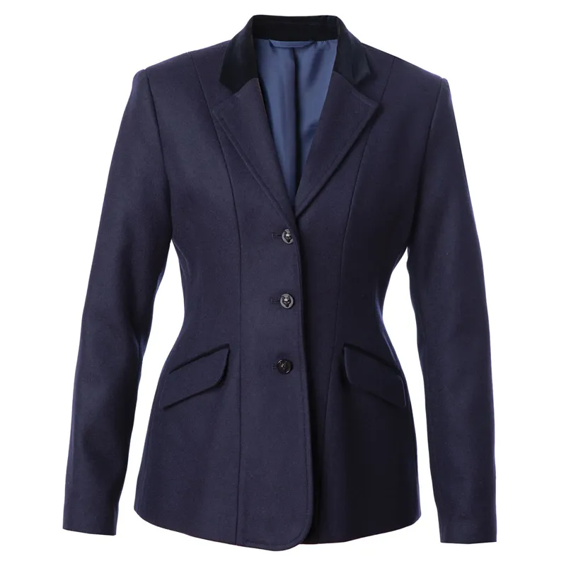 Equetech Kimblewick Wool Ladies Show Jacket - Navy
