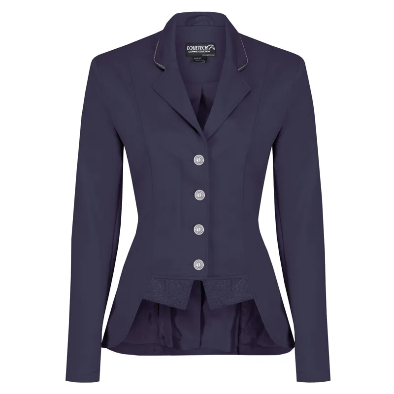 Equetech Moonlight Ladies Dressage Competition Jacket - Navy - 42in