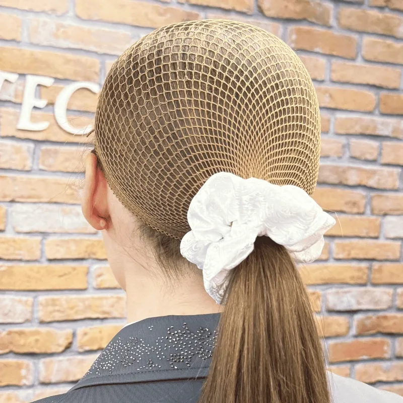 Equetech 2-In-1 HD Show Hairnets - Brown-1
