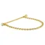 Equetech Crystal Showing Collar Pin and Chain - Gold/Silver Crystal