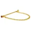 Equetech Crystal Showing Collar Pin and Chain - Gold/Red Crystal