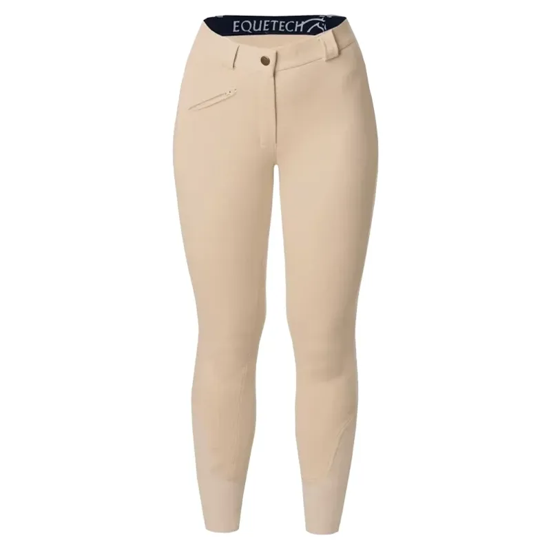 Equetech Grip Full Seat Womens Competition Breeches - Beige