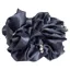 Equetech Blossom Satin Crystal Hair Scrunchie - Navy/ Silver