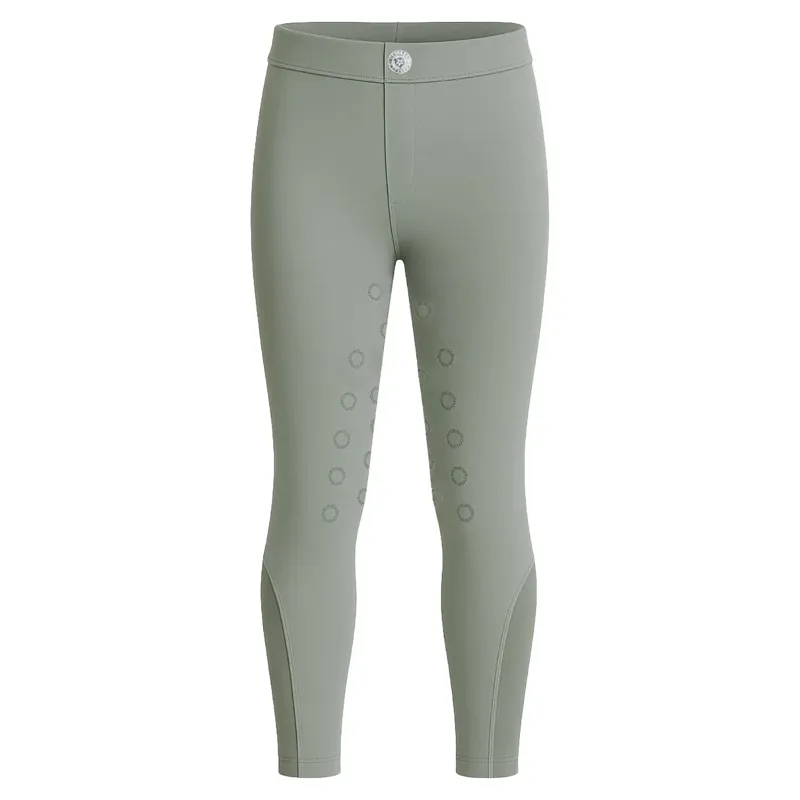 Equetech Elite Full Grip Junior Breeches - Grey