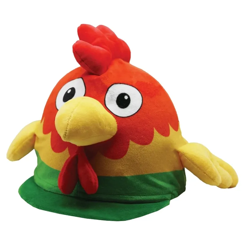 Equetech Animal Hat Silk - Rocky Rooster